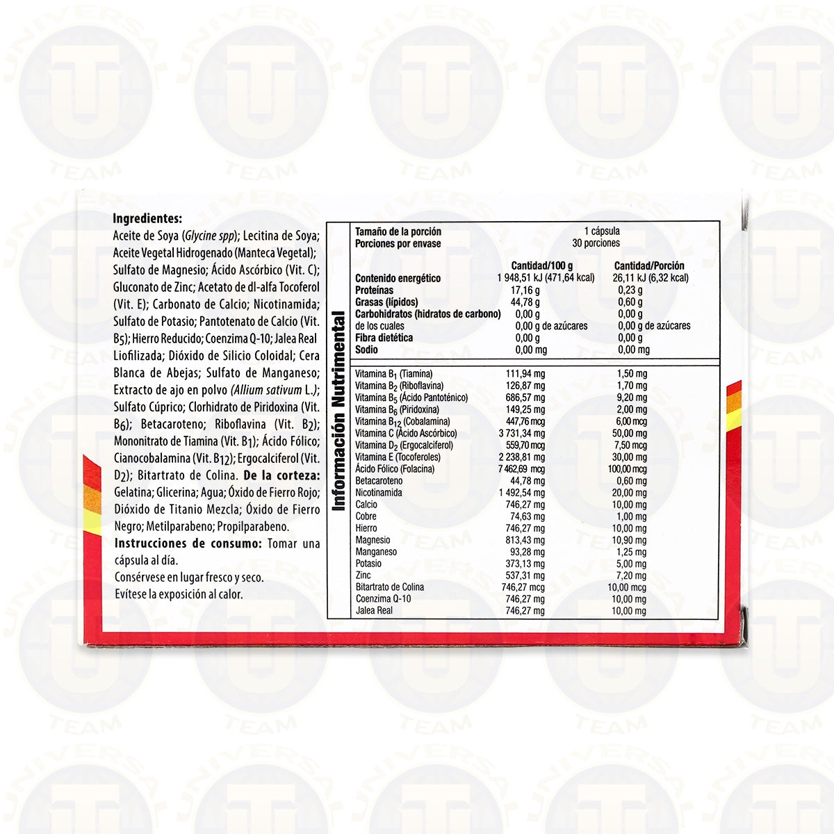 GELCAVIT Q10, 30 CAPSULAS, PHARMACAPS