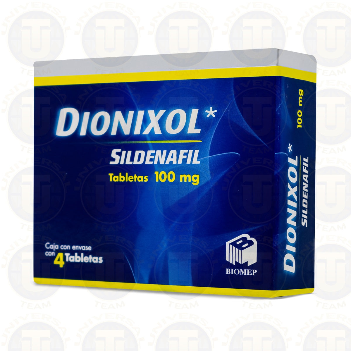 SILDENAFIL DIONIXOL 4 TABS 100 MG BIOMEP