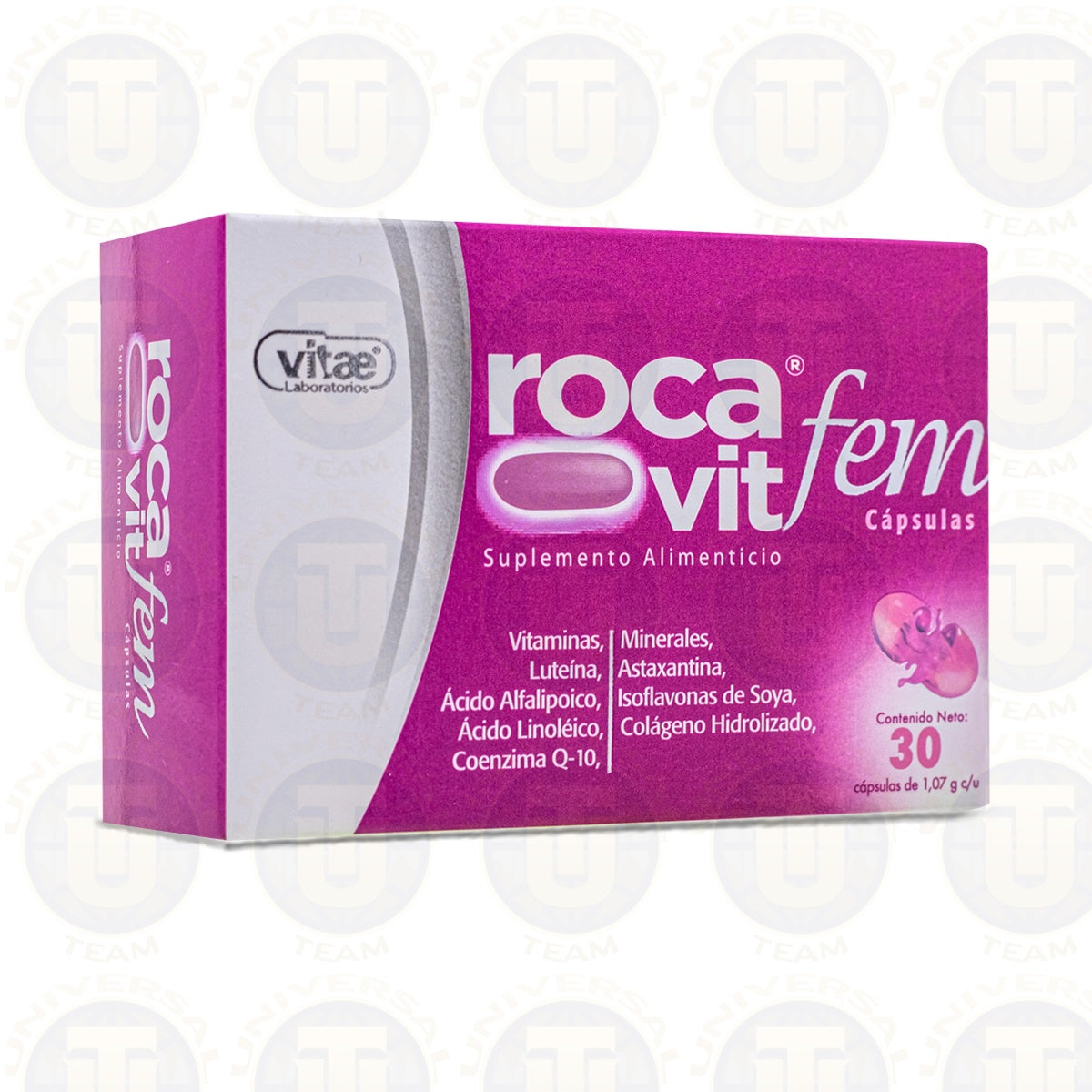 ROCA VIT FEM 30 CAP 1.07G C/U