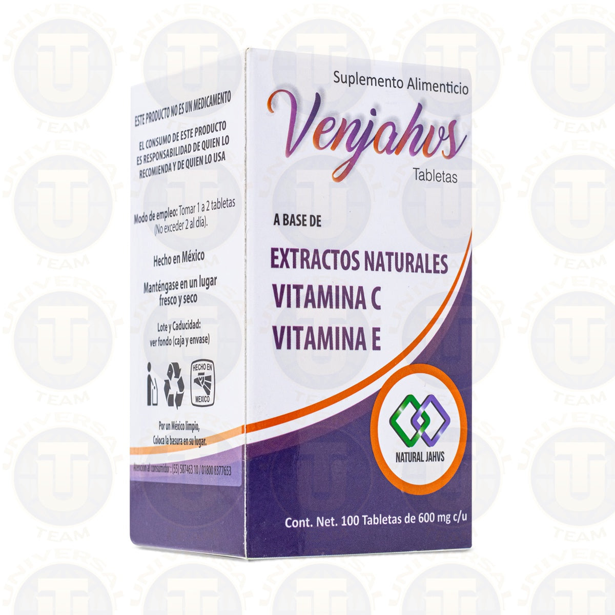 VENJAHVS 100 TAB 600 MG